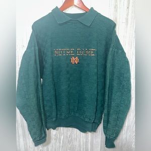 Vintage Notre Dame Sweater - Medium